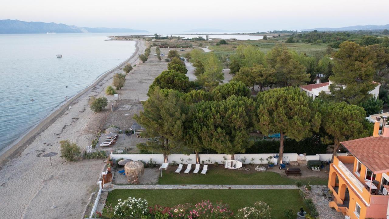 Pampas Seafront Villa, 6 Bedrooms, North Evvoia Kanatádhika Exterior foto