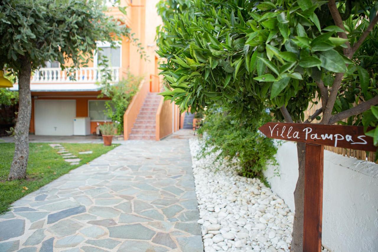 Pampas Seafront Villa, 6 Bedrooms, North Evvoia Kanatádhika Exterior foto