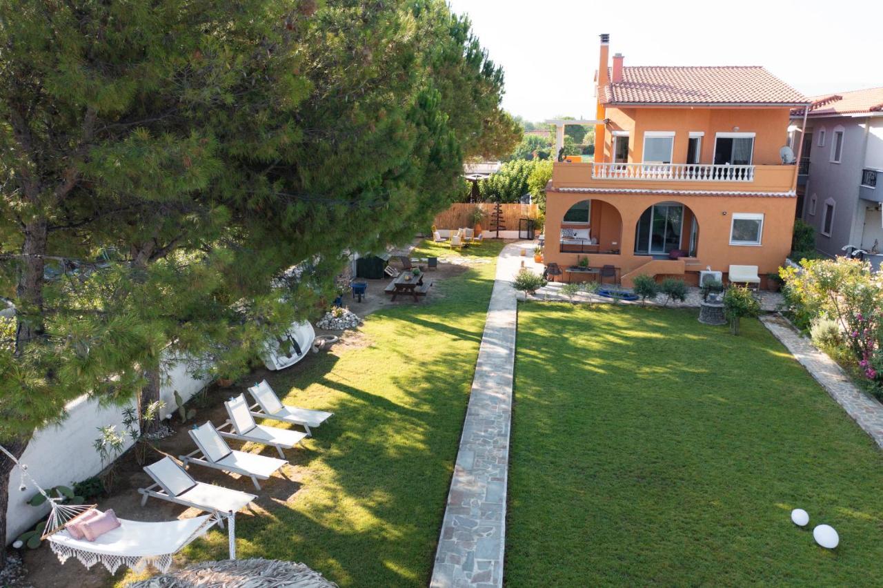 Pampas Seafront Villa, 6 Bedrooms, North Evvoia Kanatádhika Exterior foto