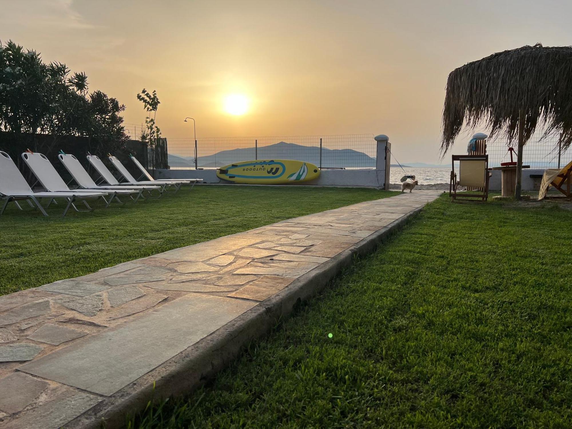 Pampas Seafront Villa, 6 Bedrooms, North Evvoia Kanatádhika Exterior foto