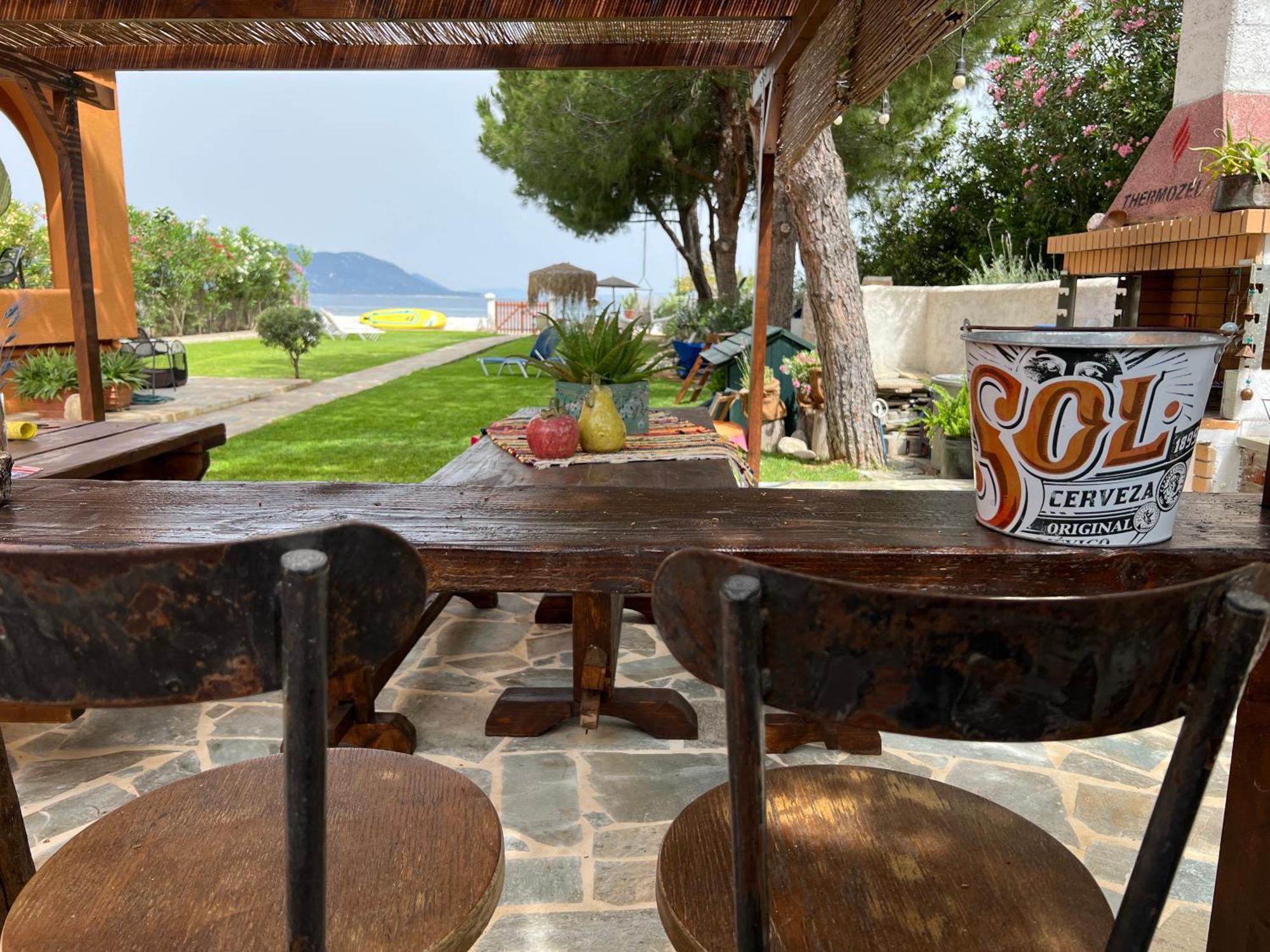 Pampas Seafront Villa, 6 Bedrooms, North Evvoia Kanatádhika Exterior foto
